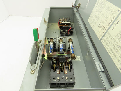 GE CR308B1 2RABAAA 300- Line Control Motor Starter Combination Size 1 600V 18A