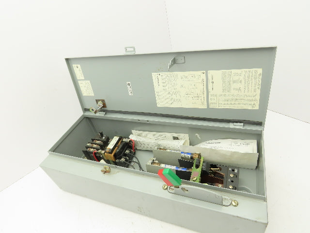 GE CR308B1 2RABAAA 300- Line Control Motor Starter Combination Size 1 600V 18A