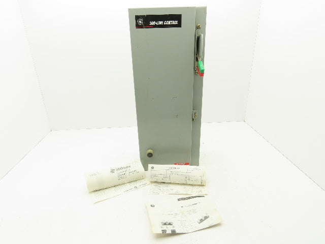 GE CR308B1 2RABAAA 300- Line Control Motor Starter Combination Size 1 600V 18A
