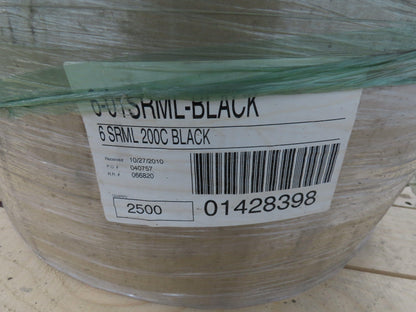 First Capital SRG-6 Hight Temperature 6 AWG Lead Hookup Wire  600V 200C 2500'