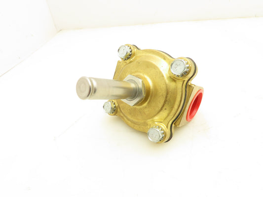 ASCO 2-Position, Normally Closed 1" Solenoid Valve Female 0.625"dia 2" Shaft