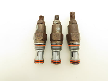 Sun Hydraulics NFCDLFN Valve Cartridge Lot Of 3