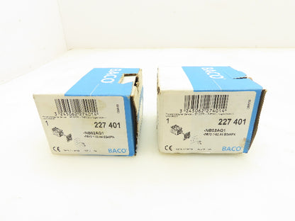 Baco NB02AQ1 Selector Switch Lot of 2