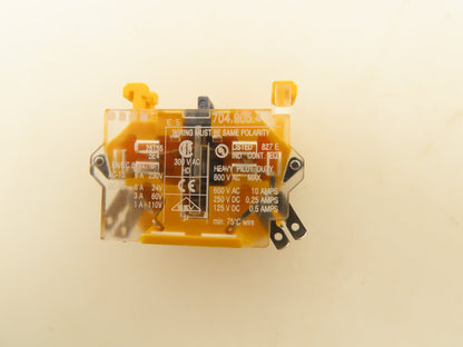 EAO 704.905.4 Snap Action Switching Element Contact Block 10A Lot of 3
