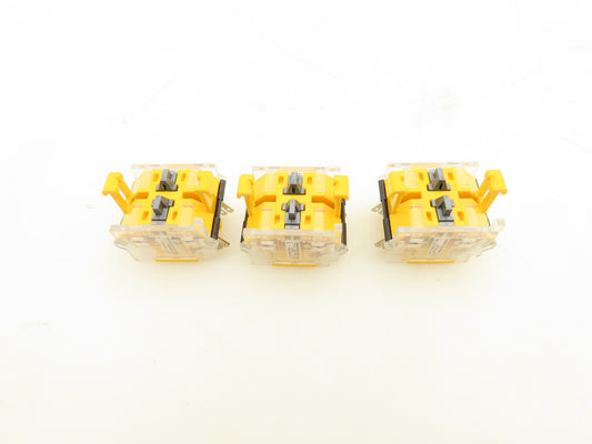EAO 704.905.4 Snap Action Switching Element Contact Block 10A Lot of 3