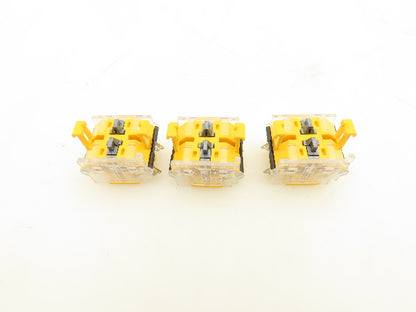 EAO 704.905.4 Snap Action Switching Element Contact Block 10A Lot of 3