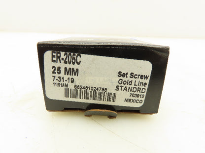Sealmaster ER-205C Ball Insert Bearing Cylindrical Bore 25 mm ID