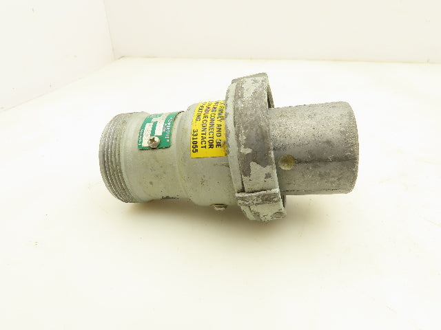 Appleton ACP3044BC Powertite Pin & Sleeve Male Plug 30A 4W 4P 600V