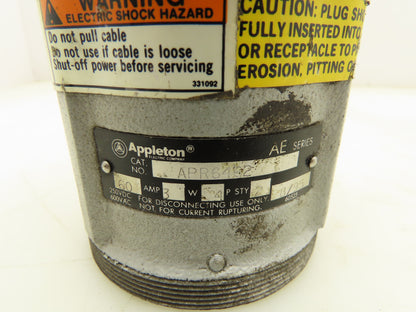 Appleton APR6462 Pin and Sleeve Female Connector 60A 3W 4P 600V Weatherproof