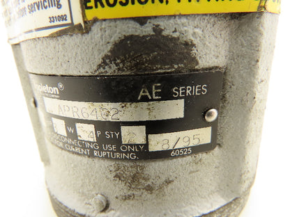 Appleton APR6462 Pin and Sleeve Female Connector 60A 3W 4P 600V Weatherproof