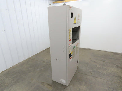 Freestanding Electrical Enclosure 1800x900x400mm Backplate 600x400mm HMI Cutout