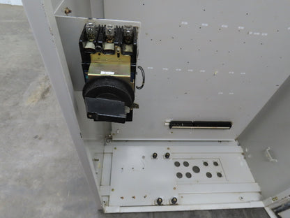 Freestanding Electrical Enclosure 1800x900x400mm Backplate 600x400mm HMI Cutout