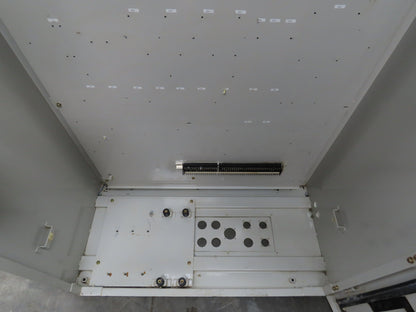 Freestanding Electrical Enclosure 1800x900x400mm Backplate 600x400mm HMI Cutout