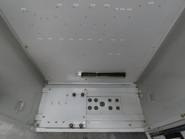 Freestanding Electrical Enclosure 1800x900x400mm Backplate 600x400mm HMI Cutout