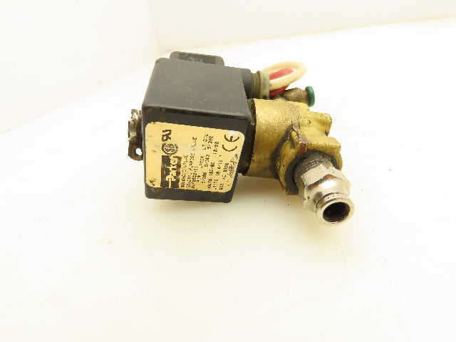 Parker 04F25C2-01 General Purpose Solenoid Valve 120V Coil 1/4"NPT NC