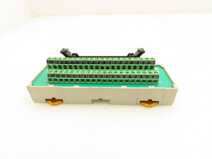 Omron XW2B-40G4 40 Pin Terminal Block Lot of 2