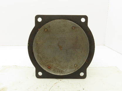 RWM Kingpinless 2-95 Swivel Plate 8"x3" Dual Caster Wheel Solid Urethane 5000Lb