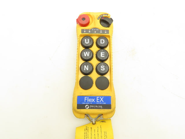 Magnetek FLEX 6EX Overhead Crane Hoist Radio Remote Control 6 Button