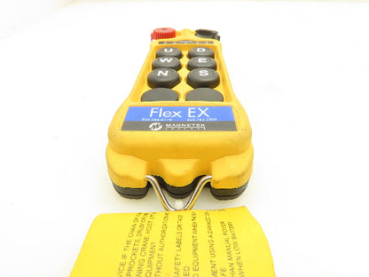 Magnetek FLEX 6EX Overhead Crane Hoist Radio Remote Control 6 Button