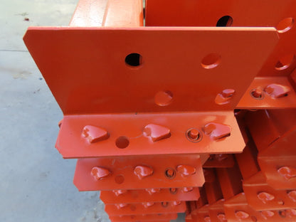 Interlake Teardrop Pallet Rack Racking Step Beam Crossmember 8' 96"x2-3/4"2440LB