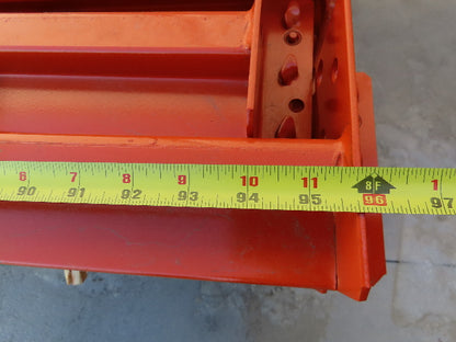 Interlake Teardrop Pallet Rack Racking Step Beam Crossmember 8' 96"x2-3/4"2440LB