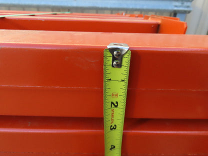 Interlake Teardrop Pallet Rack Racking Step Beam Crossmember 102"x4 1/2" 5650 LB