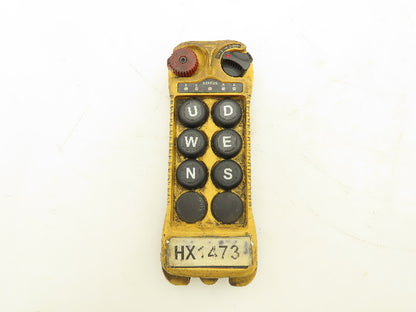 Magnetek FLEX 6EX Overhead Crane Hoist Radio Remote Control 6 Button 2 Speed