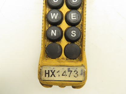 Magnetek FLEX 6EX Overhead Crane Hoist Radio Remote Control 6 Button 2 Speed