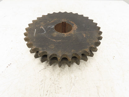 Martin D100B30 Double Roller Chain Sprocket 3" Keyed Bore