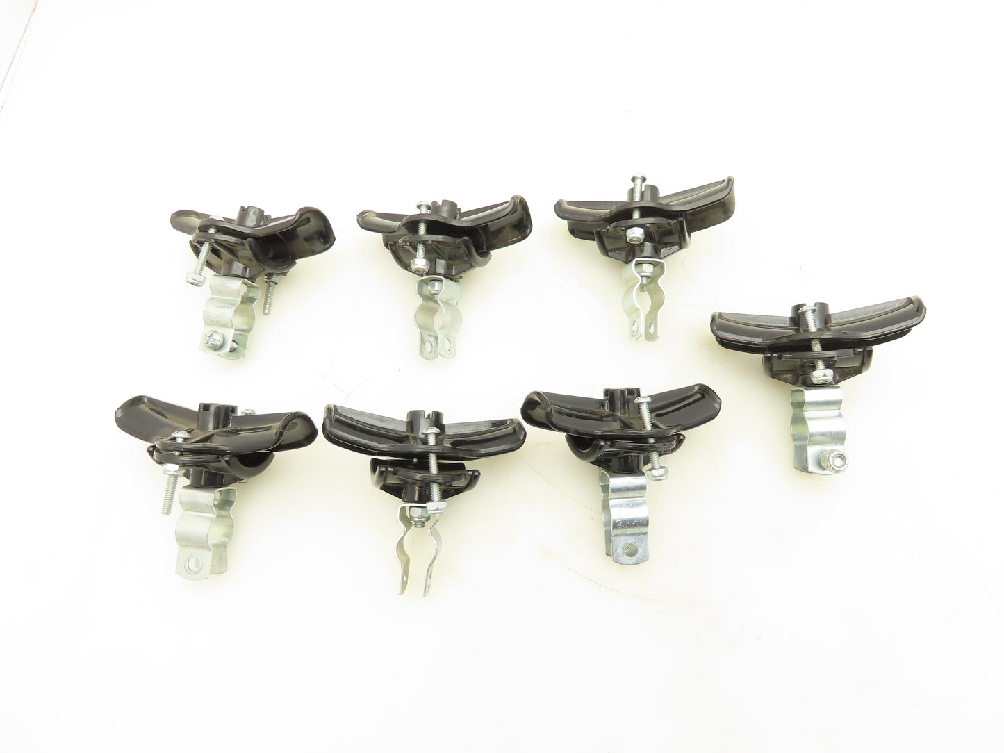 Overhead Crane Hoist Tow Plastic Clamp For Cable Hose 1" OD Lot Of 7