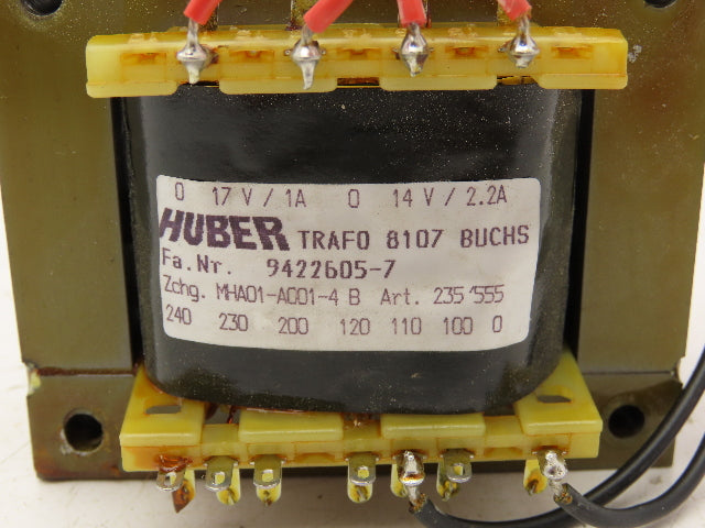 Huber TRAFO 8107 Transformer 120/240HV 14/17LV