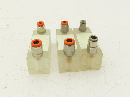 Air Flow Ball Meter Gauge 8Nm³/h  Lot of 3
