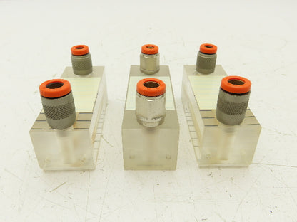 Air Flow Ball Meter Gauge 3.5Nm³/h  Lot of 3