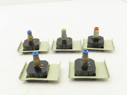 Square 2" Air Pressure Gauge 4 Bar 58psi Lot of 5