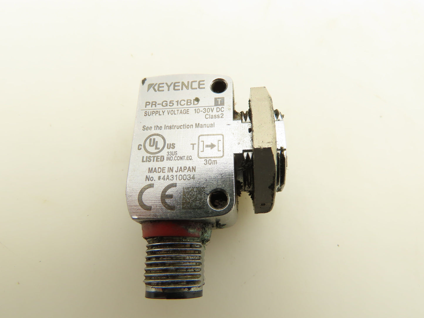 Keyence PR-G51CBD T Thrubeam Photoelectric Red LED Sensor 30M Transmitter