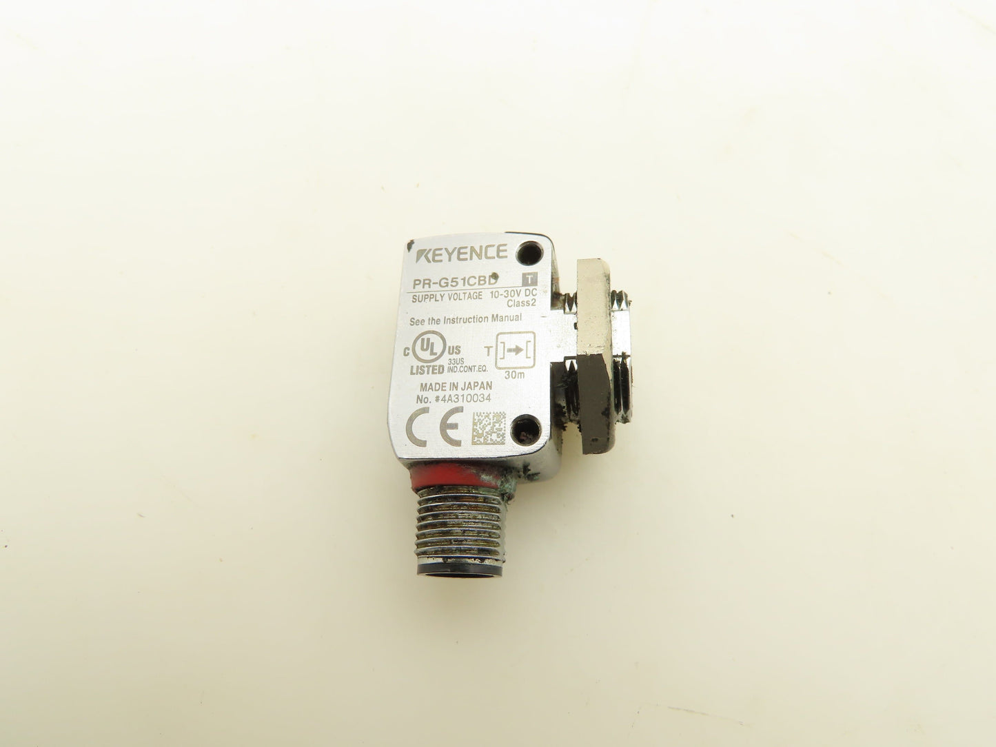 Keyence PR-G51CBD T Thrubeam Photoelectric Red LED Sensor 30M Transmitter