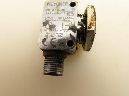 Keyence PR-G51CBD R Thrubeam Photoelectric Red LED Sensor 30M Receiver