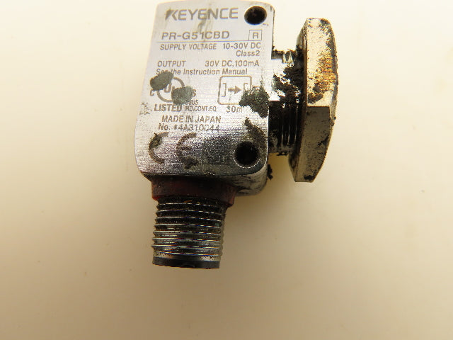 Keyence PR-G51CBD R Thrubeam Photoelectric Red LED Sensor 30M Receiver
