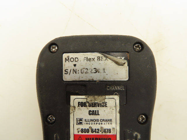 Magnetek FLEX 8EX Overhead Crane Hoist Radio Remote Control 8 Button 2 Speed