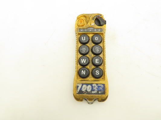 Magnetek FLEX 8EX Overhead Crane Hoist Radio Remote Control 8 Button 2 Speed