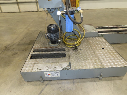BMF SPE 63/30-250 CNC Chip Conveyor with Coolant Tank Pump Filtration 460V 10FPM