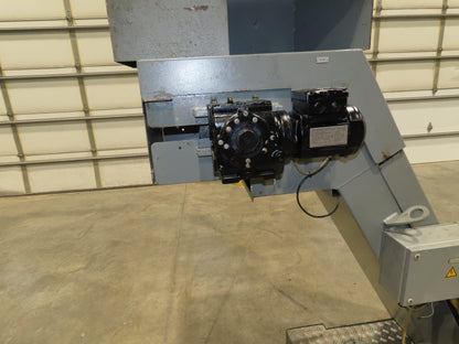 BMF SPE 63/30-250 CNC Chip Conveyor with Coolant Tank Pump Filtration 460V 10FPM