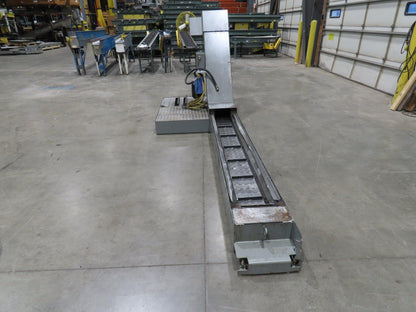 BMF SPE 63/30-250 CNC Chip Conveyor with Coolant Tank Pump Filtration 460V 10FPM