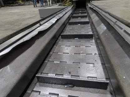 BMF SPE 63/30-250 CNC Chip Conveyor with Coolant Tank Pump Filtration 460V 10FPM