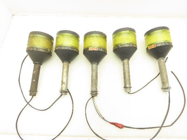 SCC 4003-BY-24V-MI Stack Light Assembly LED 24V Lot Of 5