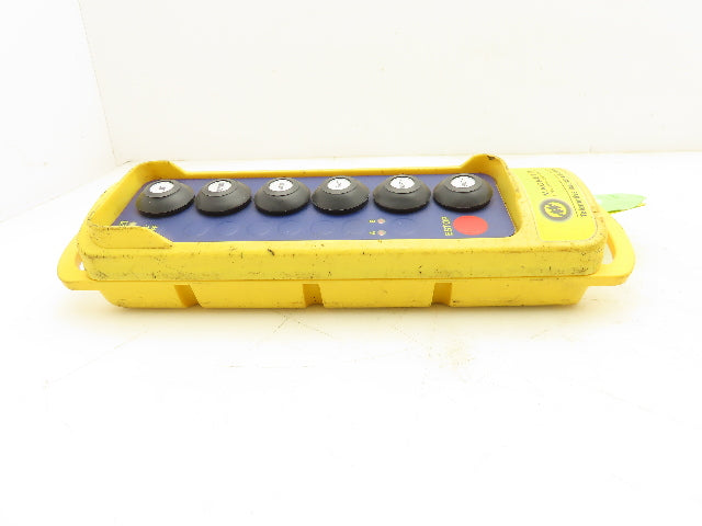 Magnetek TX16/24P-3C Telependant Transmitter Remote Control 6 Button 3 Speed