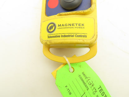Magnetek TX16/24P-3C Telependant Transmitter Remote Control 6 Button 3 Speed