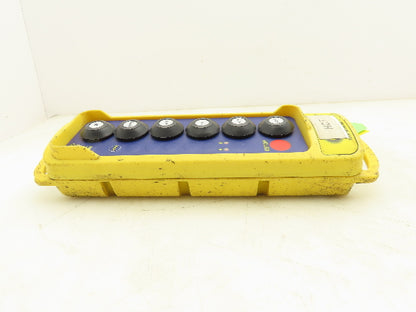 Magnetek TX16/24P-3C Telependant Transmitter Remote Control 6 Button 3 Speed