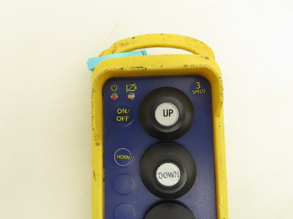Magnetek TX16/24P-3C Telependant Transmitter Remote Control 6 Button 3 Speed