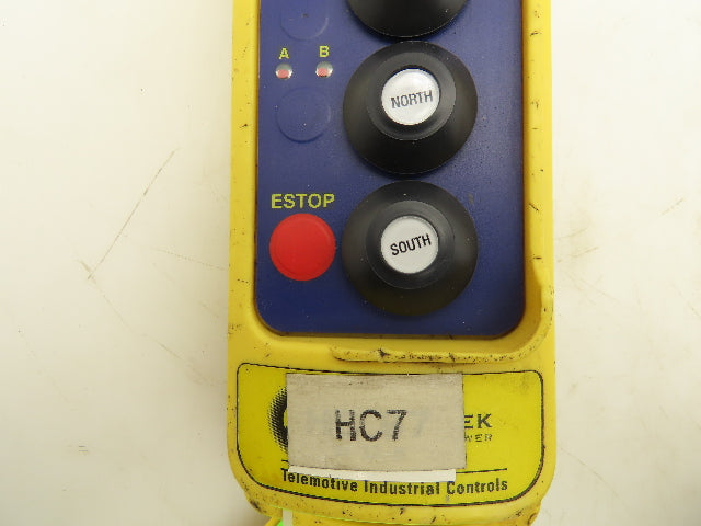 Magnetek TX16/24P-3C Telependant Transmitter Remote Control 6 Button 3 Speed